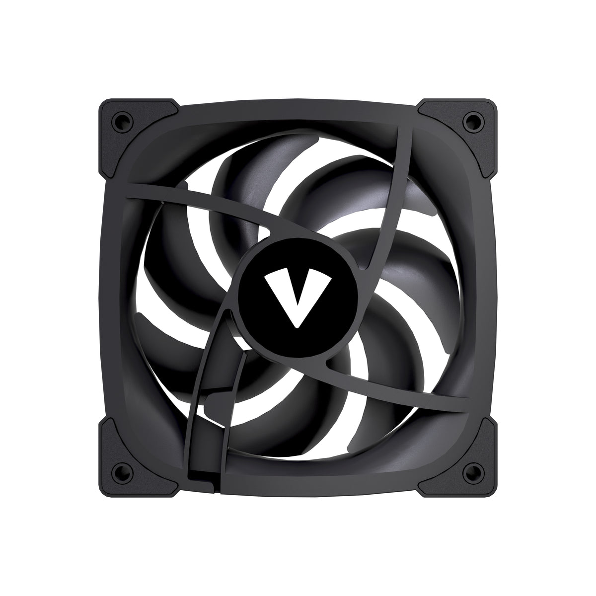 VIDA STEALTH REVERSE BLK ARGB FAN 120MM Computer case 12 cm Black 1 pc(s)