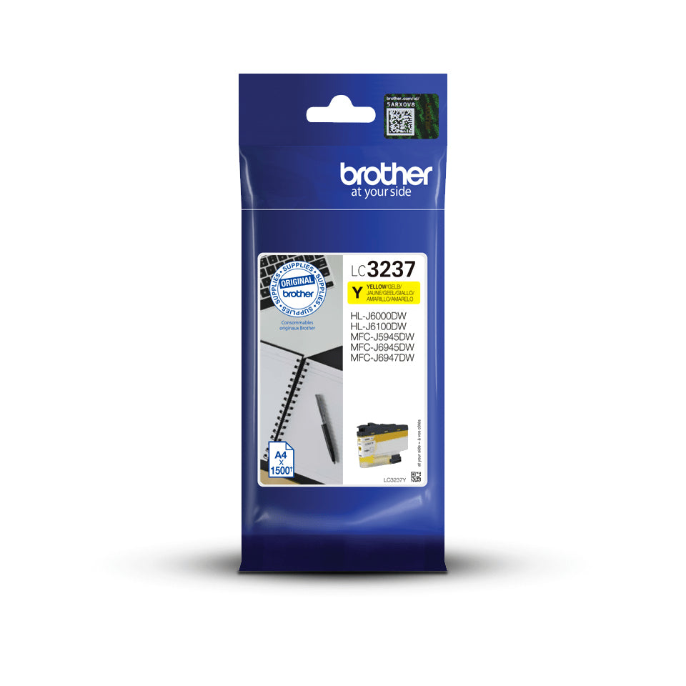 Brother LC3237Y ink cartridge 1 pc(s) Original Standard Yield Yellow