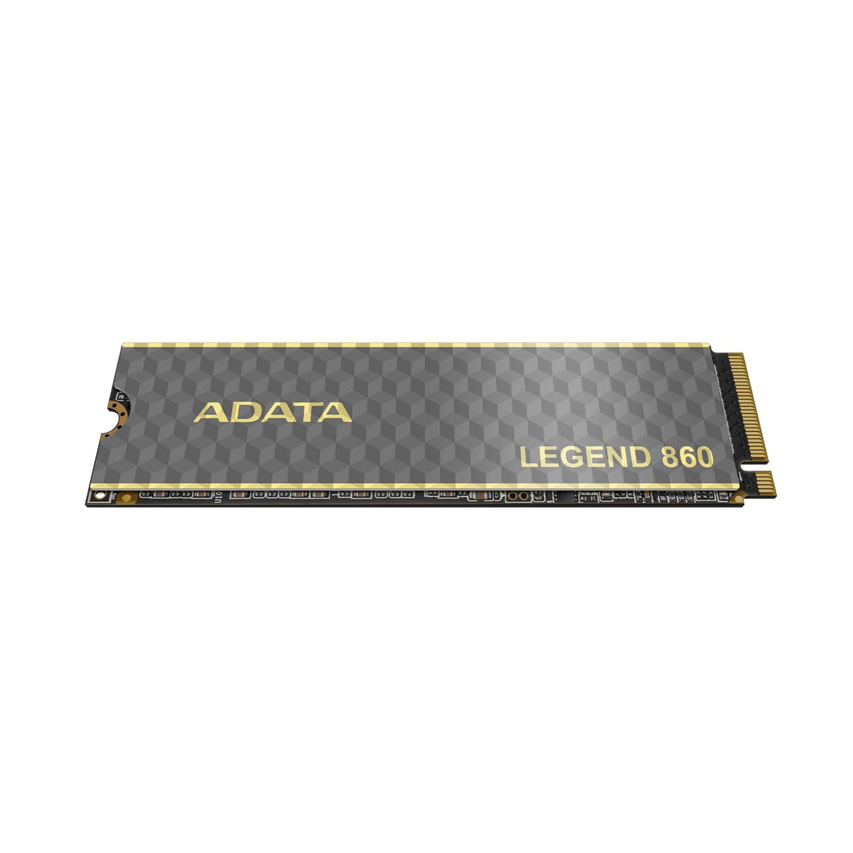 Adata Legend 860 (SLEG-860-500GCS) 500GB NVMe SSD, PCIe Gen4, M.2 Interface, 2280, Read 5000 MB/s, Write 3000 MB/s, Heatsink 5 Year Warranty