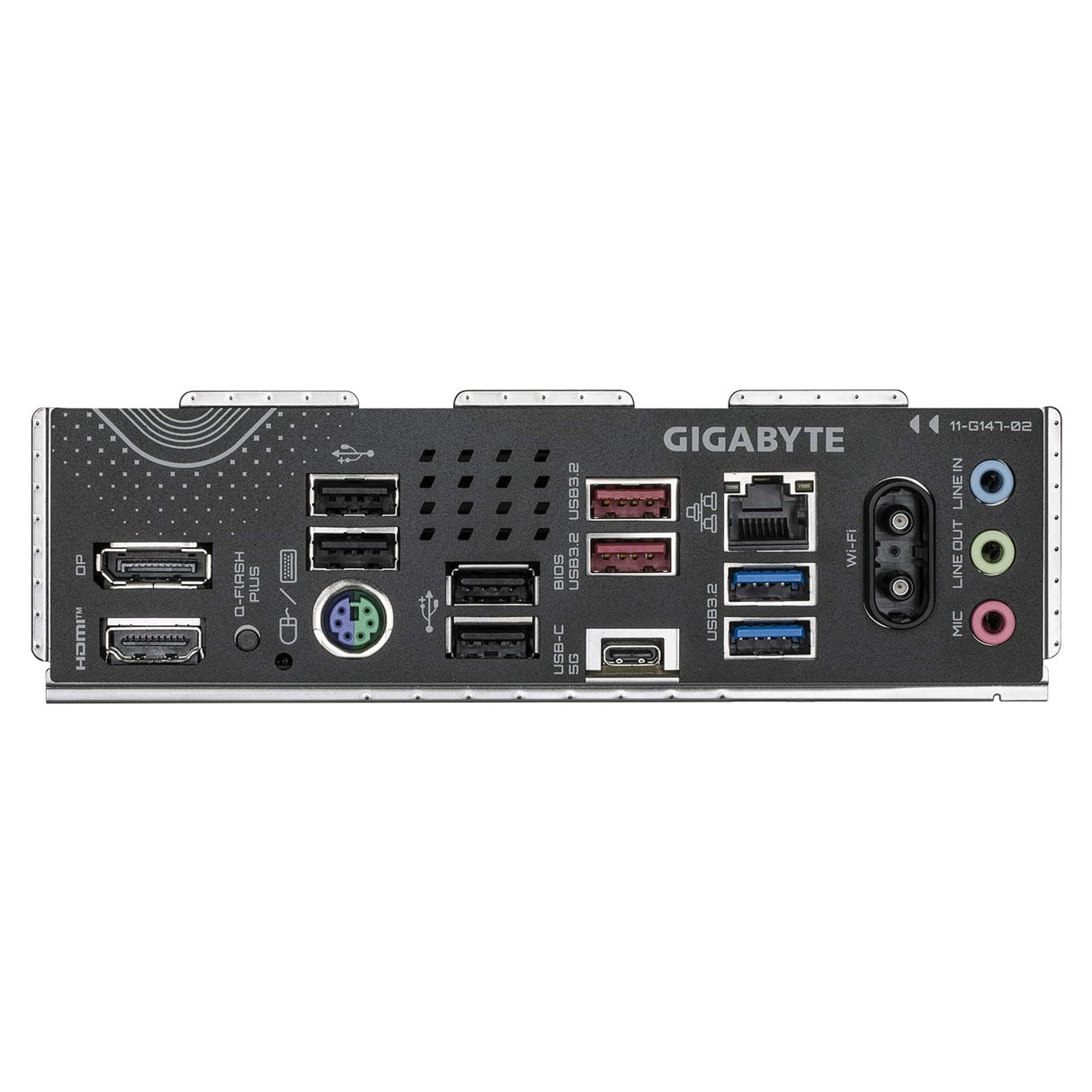 Gigabyte B850 EAGLE WIFI6E AMD AM5 Socket Motherboard, ATX, 4x DDR5 Slots, 3x M.2 Sockets, Fitted I/O Shield, GbE LAN, Wi-Fi 6E, 1x DisplayPort / 1x HDMI Port