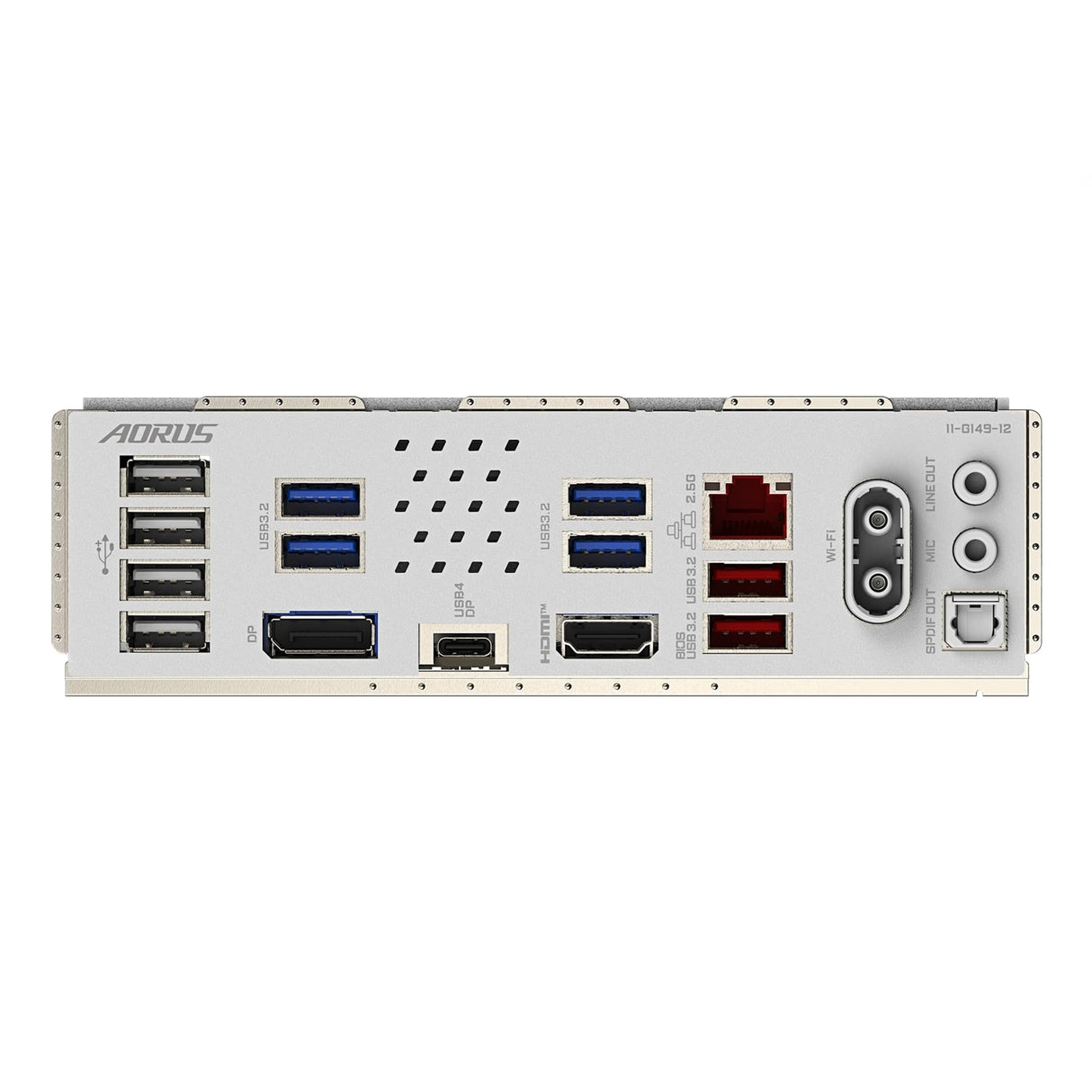 Gigabyte B860M AORUS ELITE WIFI6E ICE Intel 1851 Socket Motherboard, Micro-ATX, 4x DDR5 Slots, 3x M.2 Sockets, Fitted I/O Shield, 2.5GbE LAN, Wi-Fi 6E, 1x DisplayPort / 1x HDMI / 1x USB-C (USB4)
