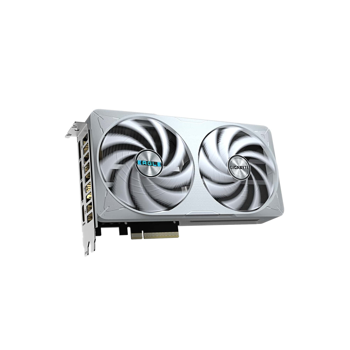 Gigabyte NVIDIA GeForce RTX 5060 Ti EAGLE OC ICE 8GB GDDR7 Graphics Card, 4608 CUDA Cores, 2617 MHz Core Clock, Dual Fan, 3x DisplayPorts / 1x HDMI Port