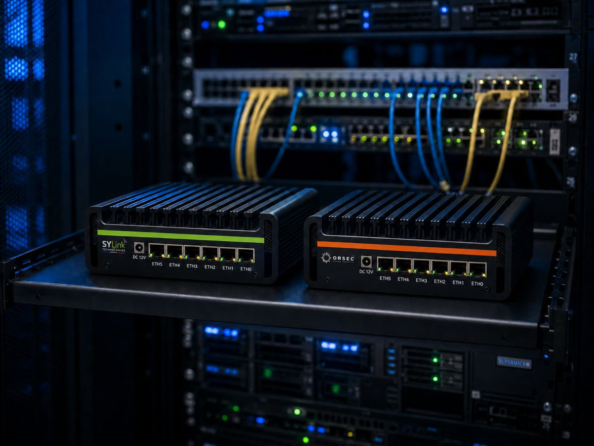 SYLink Orsec Probe Mini 100IP3Y, Deep Packet Inspection (DPI), 1U Rack