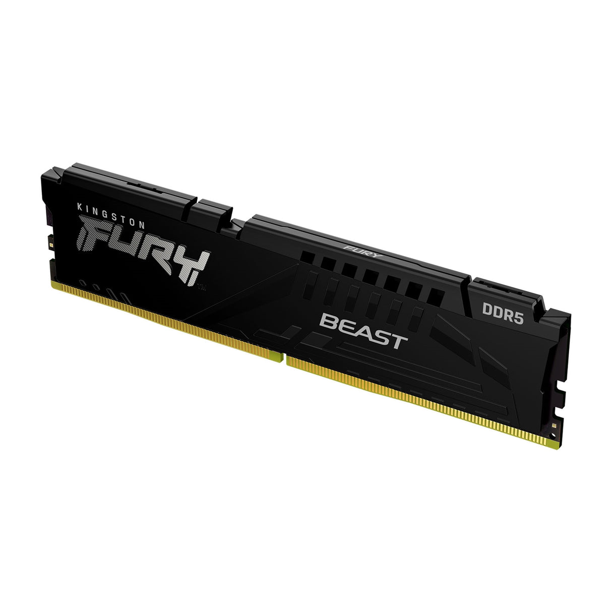 Kingston FURY Beast KF552C40BBK2-64 64GB (2x 32GB) DIMM System Memory, 5200MHz, DDR5, CL40, Black, Intel XMP