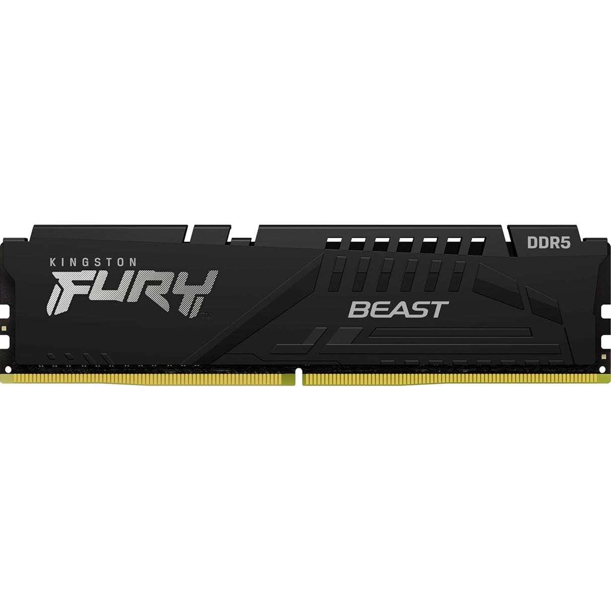 Kingston FURY Beast KF556C40BBK2-64 64GB (2x 32GB) DIMM System Memory, 5600MHz, DDR5, CL40, Black, Intel XMP