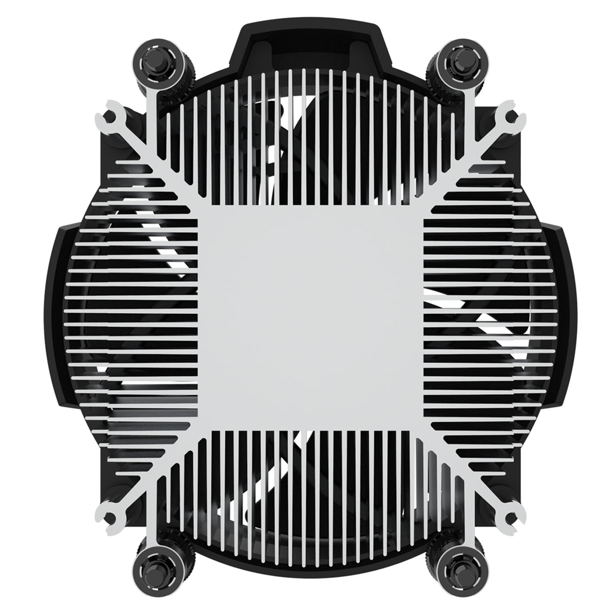 Low Profile AMD CPU Cooler With 90mm PWM Fan