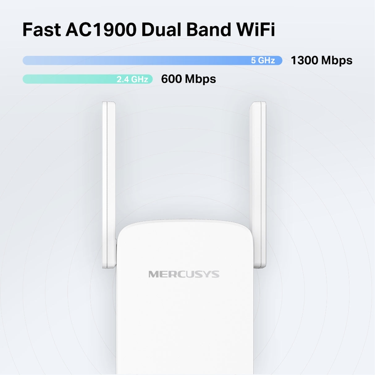 Mercusys ME50G AC1900 Wi-Fi Range Extender (UK Plug)