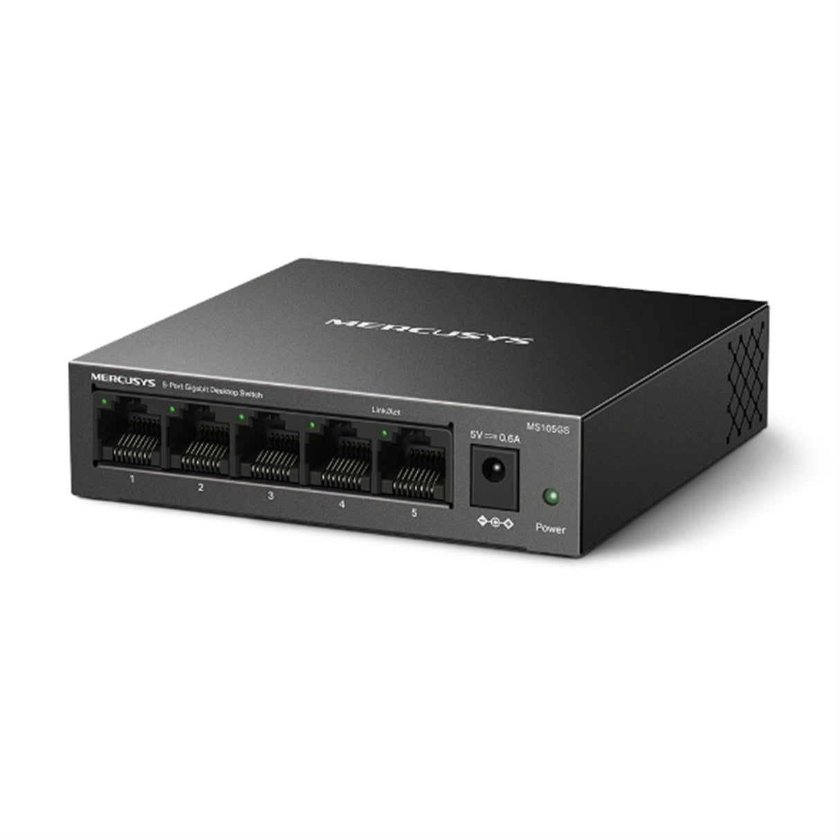 Mercusys MS105GS 5 Port Gigabit Ethernet Network Switch Steel Case