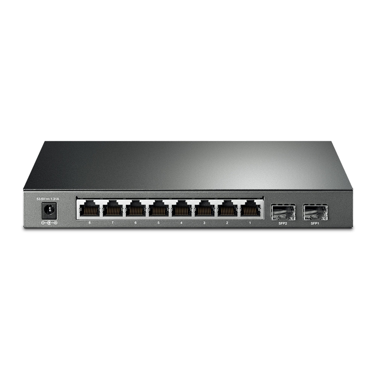TP-Link JetStream TL-SG2210P 10-Port Metal Gigabit Smart Switch with 8-Port PoE+ (61W)