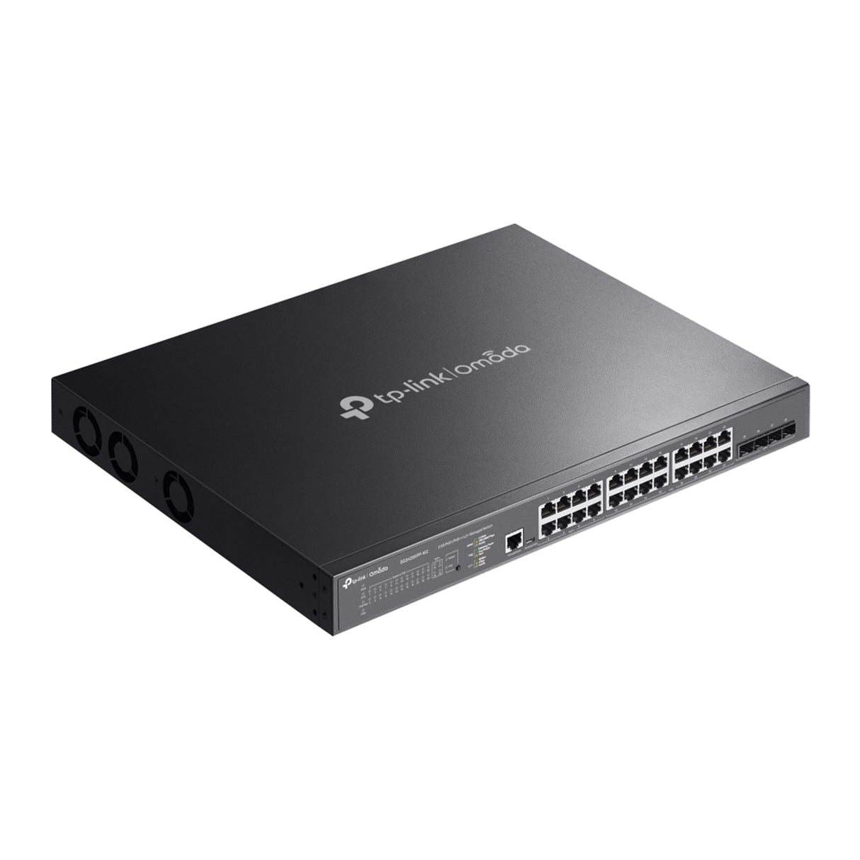 TP-Link Omada SG3428XPP-M2 24-Port 2.5GBASE-T and 4-Port 10GE SFP+ L2+ Managed Switch with 16-Port PoE+ & 8-Port PoE