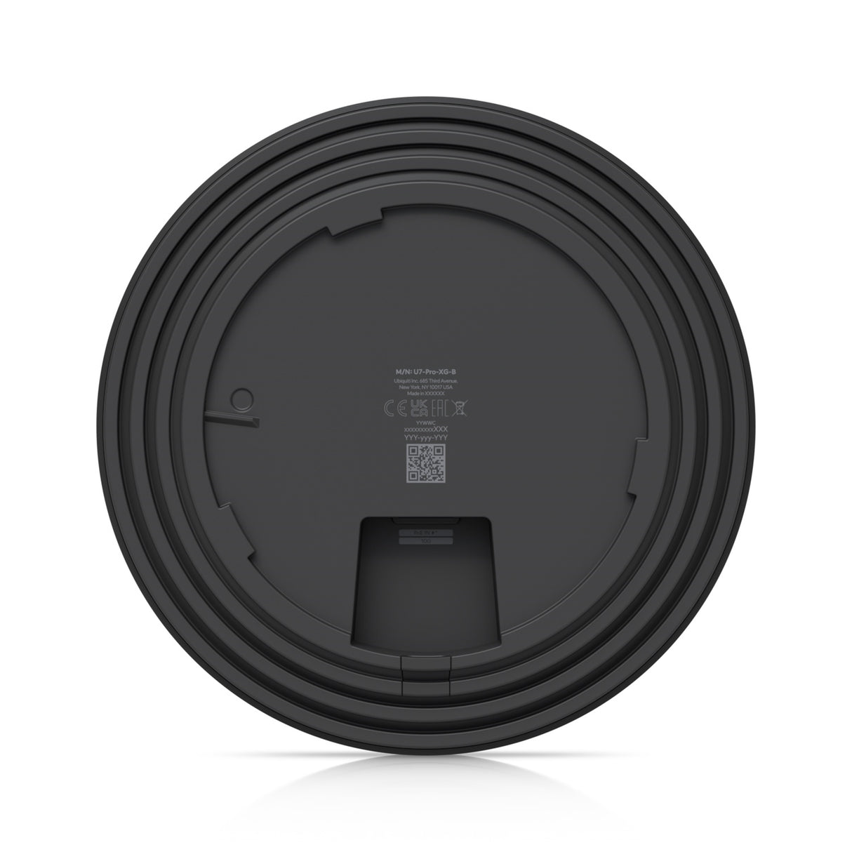 Ubiquiti U7-PRO-XG-B UniFi 7 Pro XG Ceiling Mounted 6 Stream WiFi 7 6GHz 10GbE Access Point (Black)
