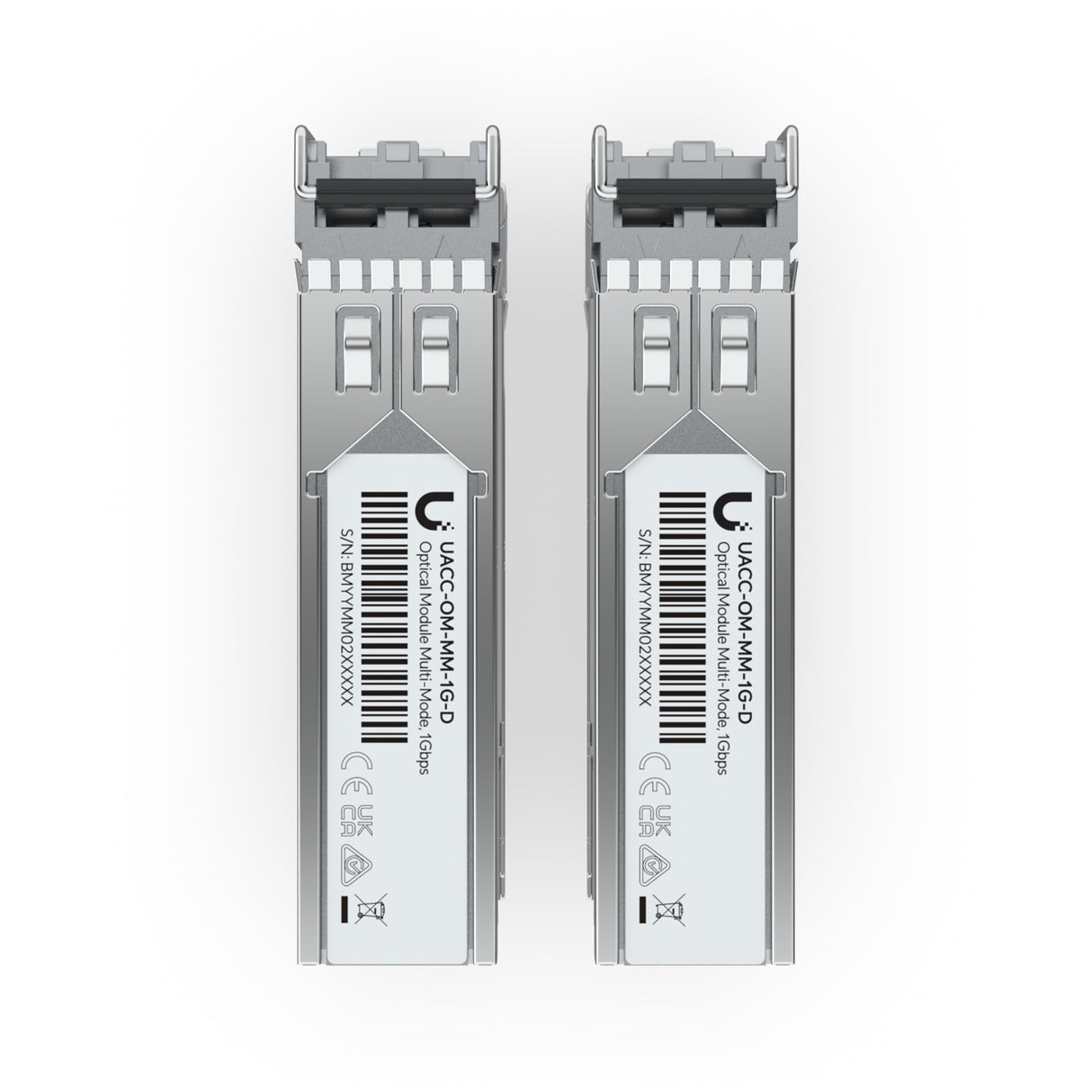 Ubiquiti UACC-OM-MM-1G-D-2 (2-Pack) 1G Multi-Mode Optical SFP Module