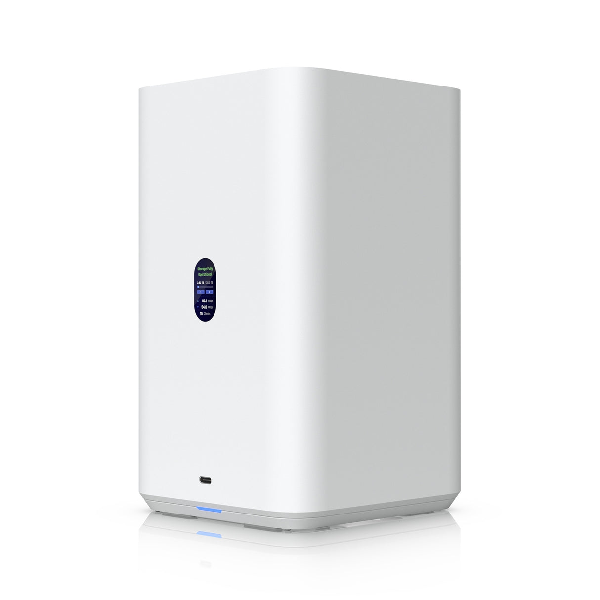 Ubiquiti UNAS-2-W UniFi NAS 2 Bay 2.5GbE RJ45 Network Attached Storage Device (White)