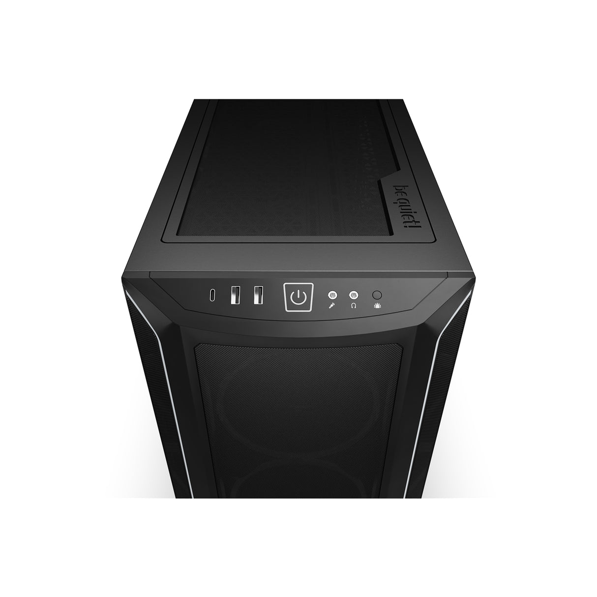 be quiet! Shadow Base 800 FX ARGB Black Mid Tower Chassis, Addressable RGB LEDs, 4x 140mm Fans, mITX/mATX/ATX/EATX