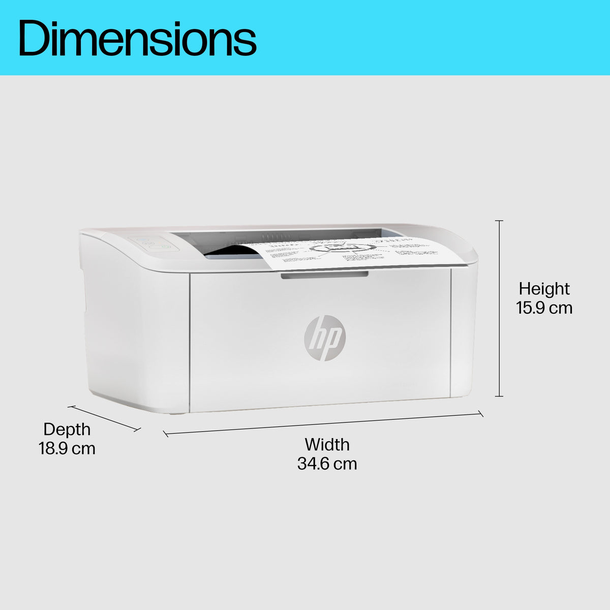 HP LaserJet M110w Printer