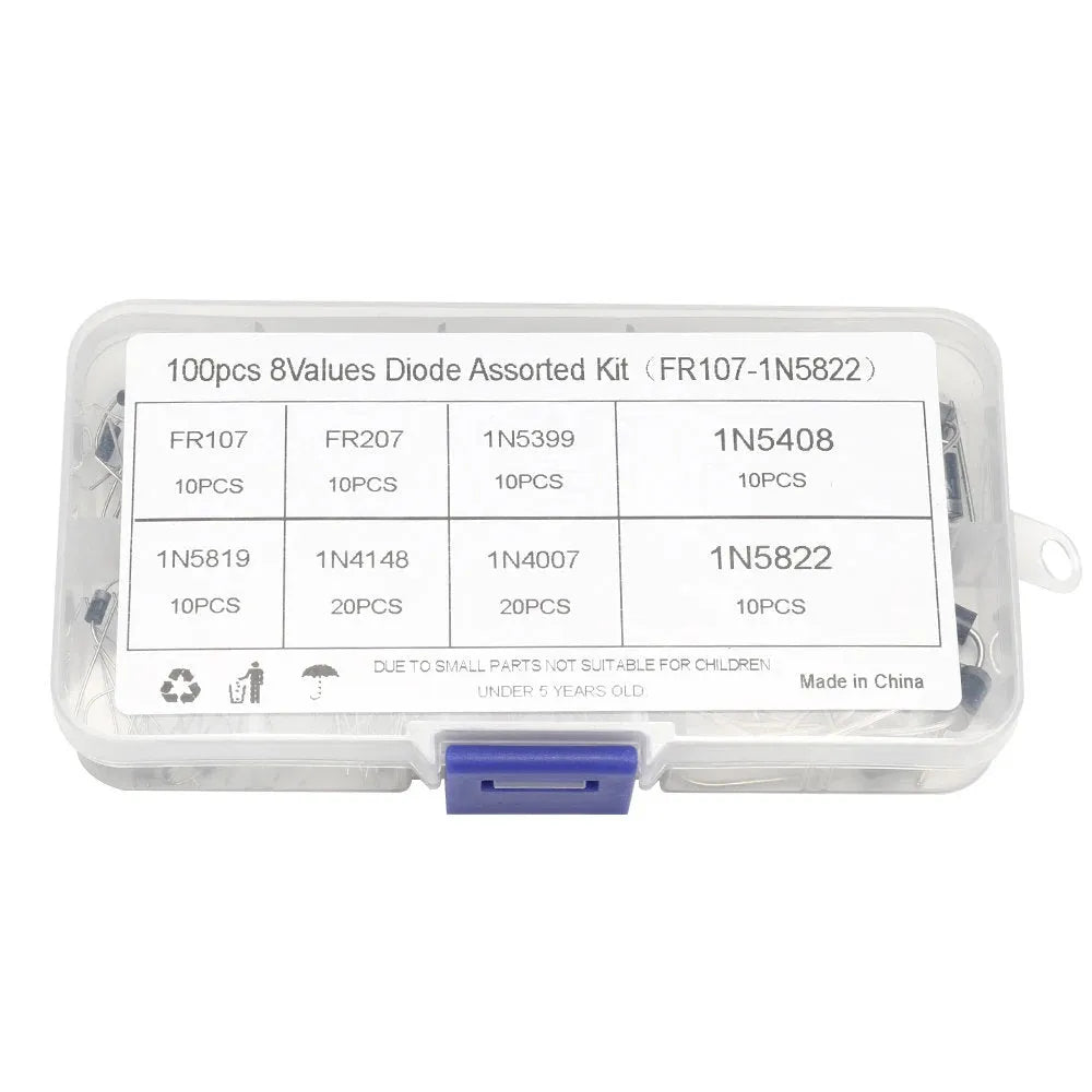 100pcs Diode Assortment