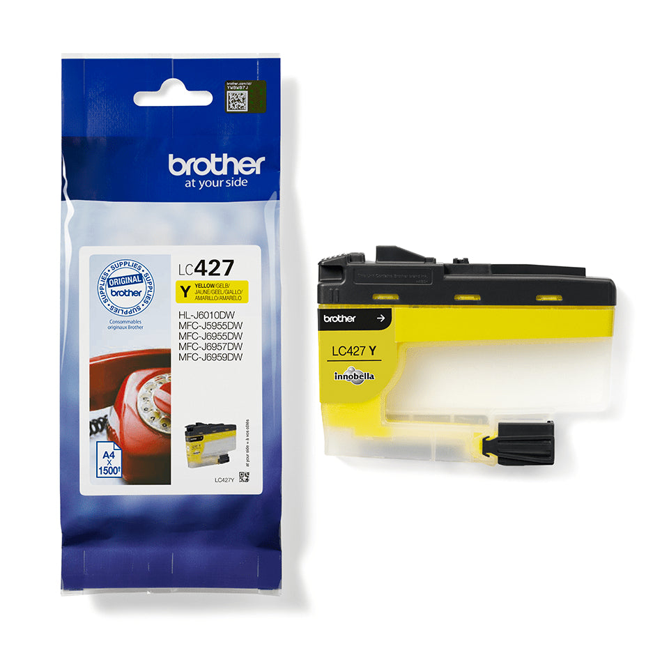 Brother LC-427Y ink cartridge 1 pc(s) Original Yellow