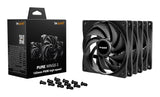 be quiet! Pure Wings 3 120mm | PWM high-speed Triple Pack Computer case Fan 12 cm Black 3 pc(s)