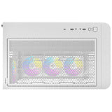 ANTEC Constellation C5 Curve White ARGB Case, Curved Glass Panels, Dual Chamber, Support back-connect motherboards, 4 x ARGB PWM fans with built-in fan controller, ATX, Micro-ATX, ITX