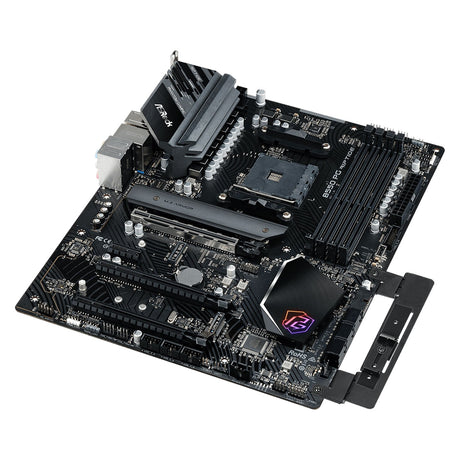 ASRock B550 PG RIPTIDE AMD AM4 Socket Motherboard, ATX, 4x DDR4 Slots, 2x M.2 Socket, 2.5GbE LAN, 1x HDMI Port
