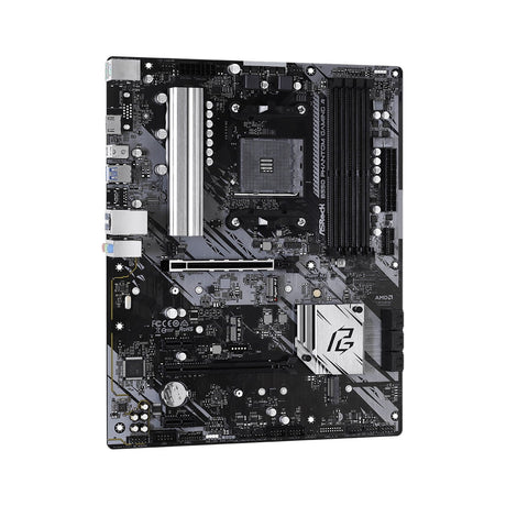 ASRock B550 Phantom Gaming 4 Super Alloy AMD AM4 Socket Motherboard, ATX, 4x DDR4 Slots, 2x M.2 Sockets, GbE LAN, 1x HDMI Port