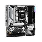 ASRock B650M Pro RS AMD AM5 Socket Motherboard, Micro-ATX, 4x DDR5 Slots, 3x M.2 Sockets, Fitted I/O Shield, 2.5GbE LAN, 1x DisplayPort / 1x HDMI Port