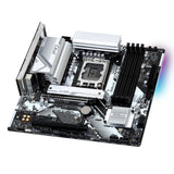 ASRock B760M PRO RS Intel 1700 Socket Motherboard, Micro-ATX, 4x DDR5 Slots, 3x M.2 Socket, Fitted I/O Shield, 2.5GbE LAN, 1x DisplayPort / 1x HDMI Port