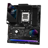 ASRock B850 Riptide WiFi PHANTOM GAMING AMD AM5 Socket Motherboard, ATX, 4x DDR5 Slots, 4x M.2 Sockets, Fitted I/O Shield, 2.5GbE LAN, Wi-Fi 7, 1x HDMI Port