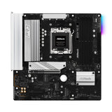 ASRock B850M Pro RS AMD AM5 Socket Motherboard, Micro-ATX, 4x DDR5 Slots, 3x M.2 Sockets, Fitted I/O Shield, 2.5GbE LAN, 1x DisplayPort / 1x HDMI Port