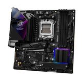 ASRock B850M Riptide WiFi AMD AM5 Socket Motherboard, Micro-ATX, 4x DDR5 Slots, 3x M.2 Sockets, Fitted I/O Shield, 2.5GbE LAN, Wi-Fi 7, 1x DisplayPort / 1x HDMI Port