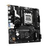 ASRock B850M-X WiFi R2.0 AMD AM5 Socket Motherboard, Micro-ATX, 2x DDR5 Slots, 2x M.2 Sockets, 2.5GbE LAN, Wi-Fi 6E, 1x DisplayPort / 1x HDMI Port