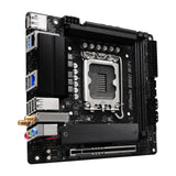 ASRock B860I WiFi Intel 1851 Socket Motherboard, Mini-ITX, 2x DDR5 Slots, 2x M.2 Socket, 2.5GbE + 1GbE LAN, Wi-Fi 6E, 1x DisplayPort / 1x HDMI Port