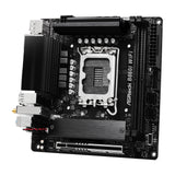 ASRock B860I WiFi Intel 1851 Socket Motherboard, Mini-ITX, 2x DDR5 Slots, 2x M.2 Socket, 2.5GbE + 1GbE LAN, Wi-Fi 6E, 1x DisplayPort / 1x HDMI Port