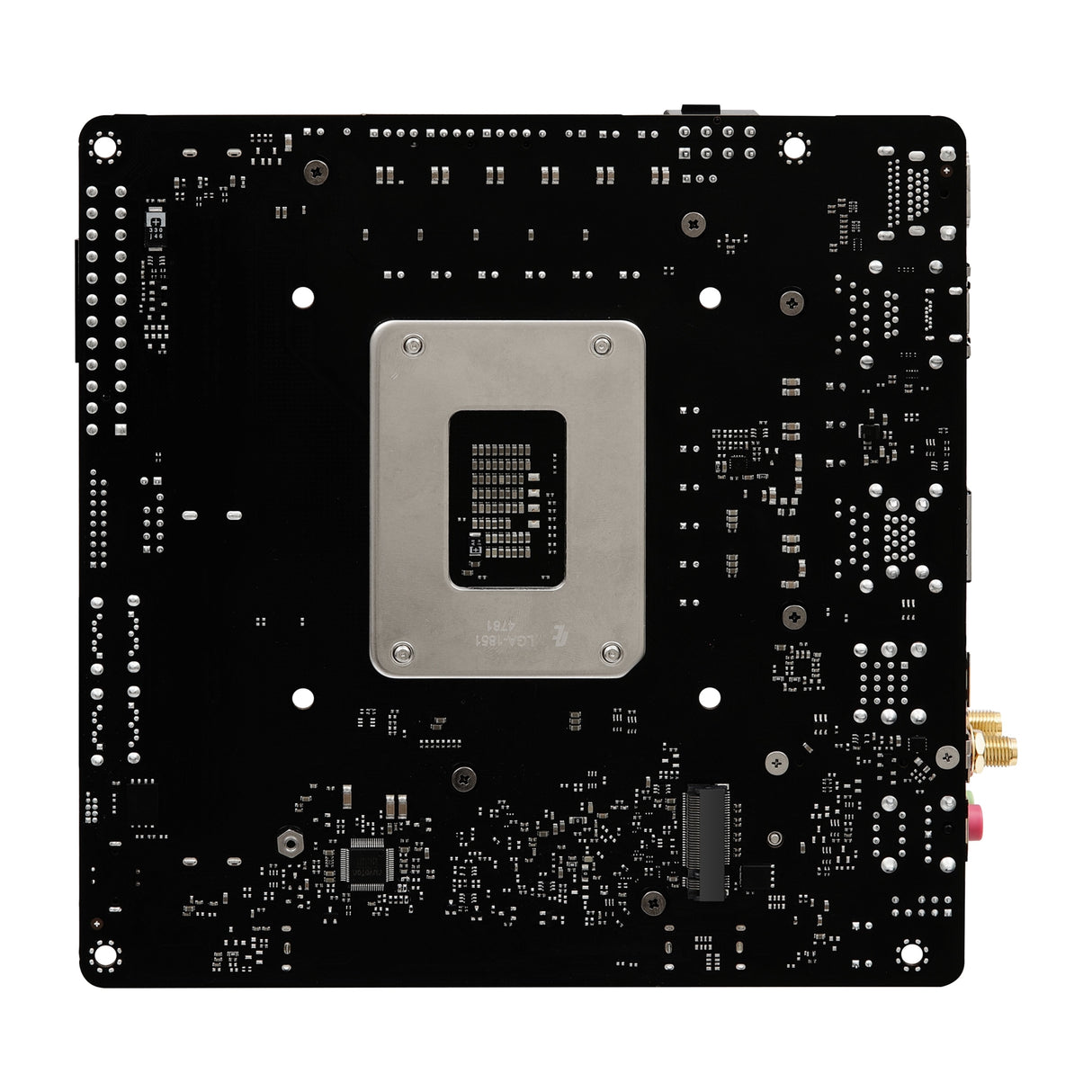 ASRock B860I WiFi Intel 1851 Socket Motherboard, Mini-ITX, 2x DDR5 Slots, 2x M.2 Socket, 2.5GbE + 1GbE LAN, Wi-Fi 6E, 1x DisplayPort / 1x HDMI Port