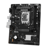 ASRock H610M-HVS/M.2 D5 GEN5 Intel 1700 Socket Motherboard, Micro-ATX, 2x DDR5 Slots, 1x M.2 Socket, GbE LAN, 1x D-Sub / 1x HDMI Port