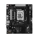 ASRock H810M-H Intel 1850 Socket Motherboard, Micro-ATX, 2x DDR5 Slots, 1x M.2 Sockets, GbE LAN, 1x HDMI Port