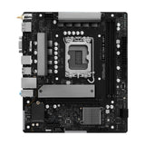 ASRock H810M-X WIFI Intel Socket 1851 Motherboard, 2x DDR5 DIMM Slots, 1x M.2 Socket, 2.5G LAN, WiFi 5, 1x HDMI Port / 1x DisplayPort