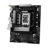 ASRock H810M-X WIFI Intel Socket 1851 Motherboard, 2x DDR5 DIMM Slots, 1x M.2 Socket, 2.5G LAN, WiFi 5, 1x HDMI Port / 1x DisplayPort