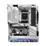ASRock X870 PRO RS WIFI AMD AM5 Socket Motherboard, ATX, 4x DDR5 Slots, 3x M.2 Sockets, Fitted I/O Shield, 2.5GbE LAN, Wi-Fi 7, 1x HDMI Port / 2x USB-C (USB4)