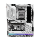 ASRock X870 PRO RS WIFI AMD AM5 Socket Motherboard, ATX, 4x DDR5 Slots, 3x M.2 Sockets, Fitted I/O Shield, 2.5GbE LAN, Wi-Fi 7, 1x HDMI Port / 2x USB-C (USB4)