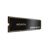 Adata Legend (SLEG-900P-4TCS) 900 PRO PCIe Gen4 x4 M.2 2280 Solid State Drive, R/W speed up to 7,400/6,500 MB/s, 5-year limited warranty