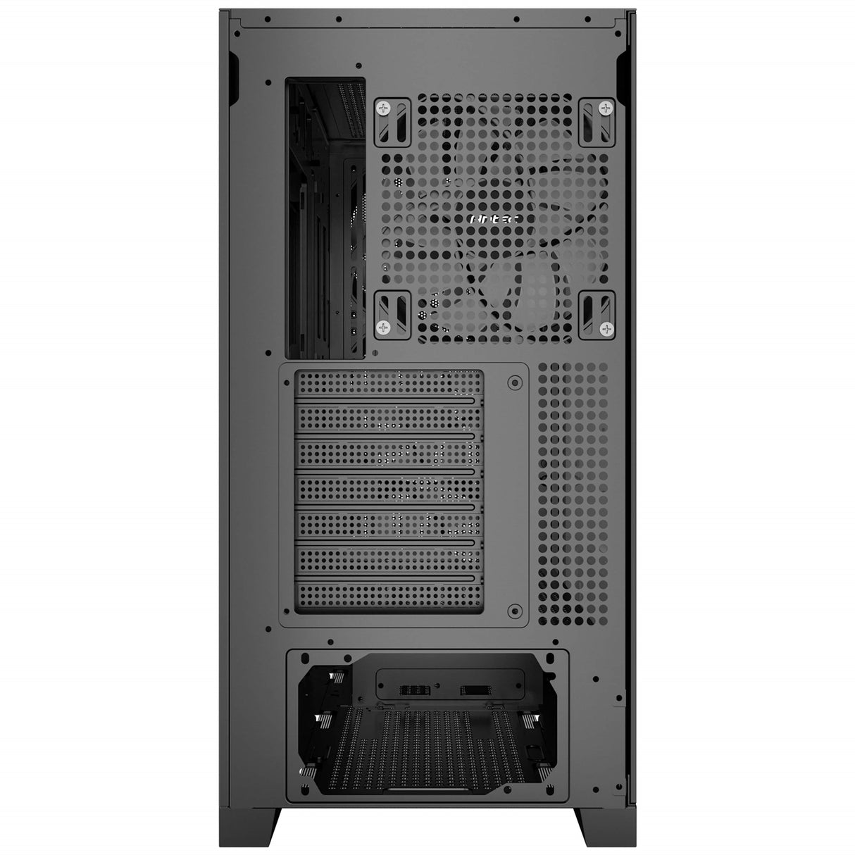 Antec AX1000 ARGB Mid-Tower Gaming PC Case, Full Mesh Front, Tempered Glass, Steel/Plastic, 4 x 120mm ARGB Fans, E-ATX, ATX/Micro-ATX/ITX Compatible