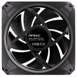 Antec Orbit 120 ARGB 120 mm PWM Fan Triple Pack - 120 mm x 28 mm, Fluid Dynamic Bearing, 200-2000 RPM, 66.72 CFM, aRGB Lighting, Anti-Vibration Pads