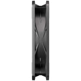 Antec P12R ARGB Reverse PWM 120mm Fan - 4-Pin, Black, High-Airflow Cooling, 9-Blade Design with Anti-Vibration Pads