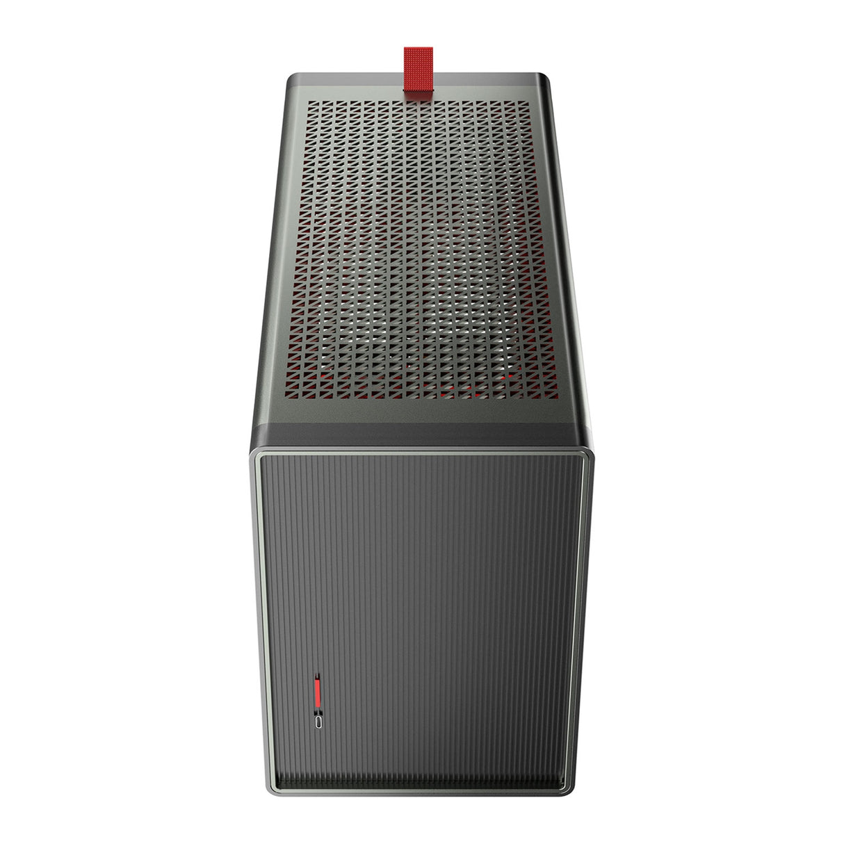 Antec Performance 1M Aventurine Mini-ITX Gaming Case with Aluminum Finish, PCIe 4.0 Riser Cable, USB 3.2 Gen2 Type-C, Tool-Free Side Panels, Solid Side Panel, SFX-L & SFX PSU Support