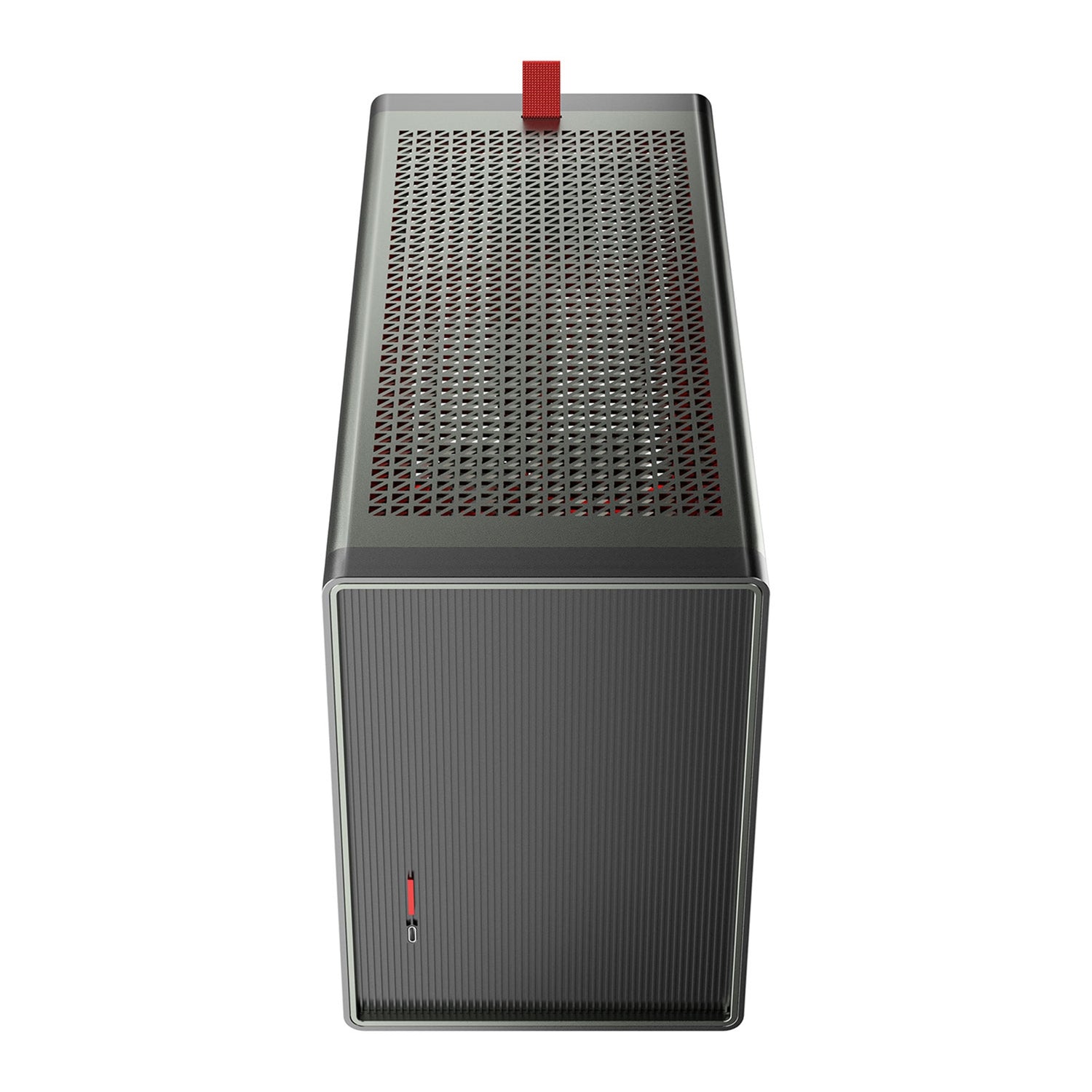Antec Performance 1M Aventurine Mini-ITX Gaming Case with Aluminum Finish, PCIe 4.0 Riser Cable, USB 3.2 Gen2 Type-C, Tool-Free Side Panels, Solid Side Panel, SFX-L & SFX PSU Support