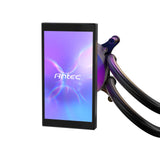 Antec Vortex View 360 Black AIO Liquid CPU Cooler, Massive 5-Inch Rotatable IPS LCD Display, 9th Gen Asetek Pump for 400W TDP, Triple 120mm PWM Fans, ARGB Backglow
