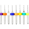 Hartmetall-Mikrobohrer-Set 0,1 mm – 1,0 mm
