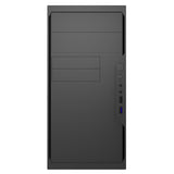 CiT Work Micro-ATX PC Case with USB 3.0, HD Audio, and Efficient Cooling. Compact Steel Design for Home and Office Builds