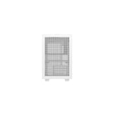 DeepCool CH160 PLUS Micro-ATX Mini Tower PC Case, Tempered Glass, Mesh Airflow Design, 240mm Radiator Support, USB-C & USB 3.0 Front I/O, GPU up to 342mm, White